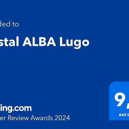 Hostal Alba Lugo Eksteriør billede