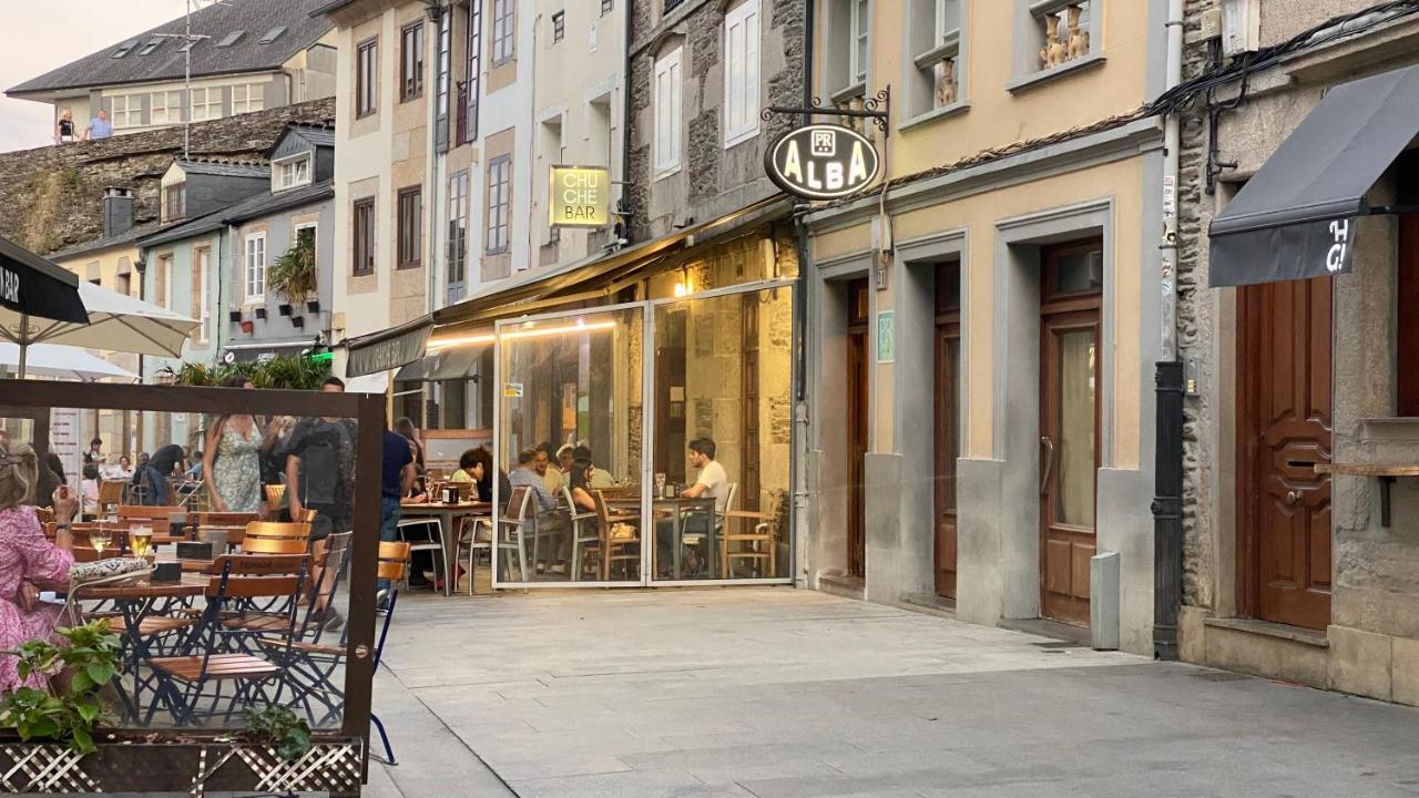 Hostal Alba Lugo Eksteriør billede