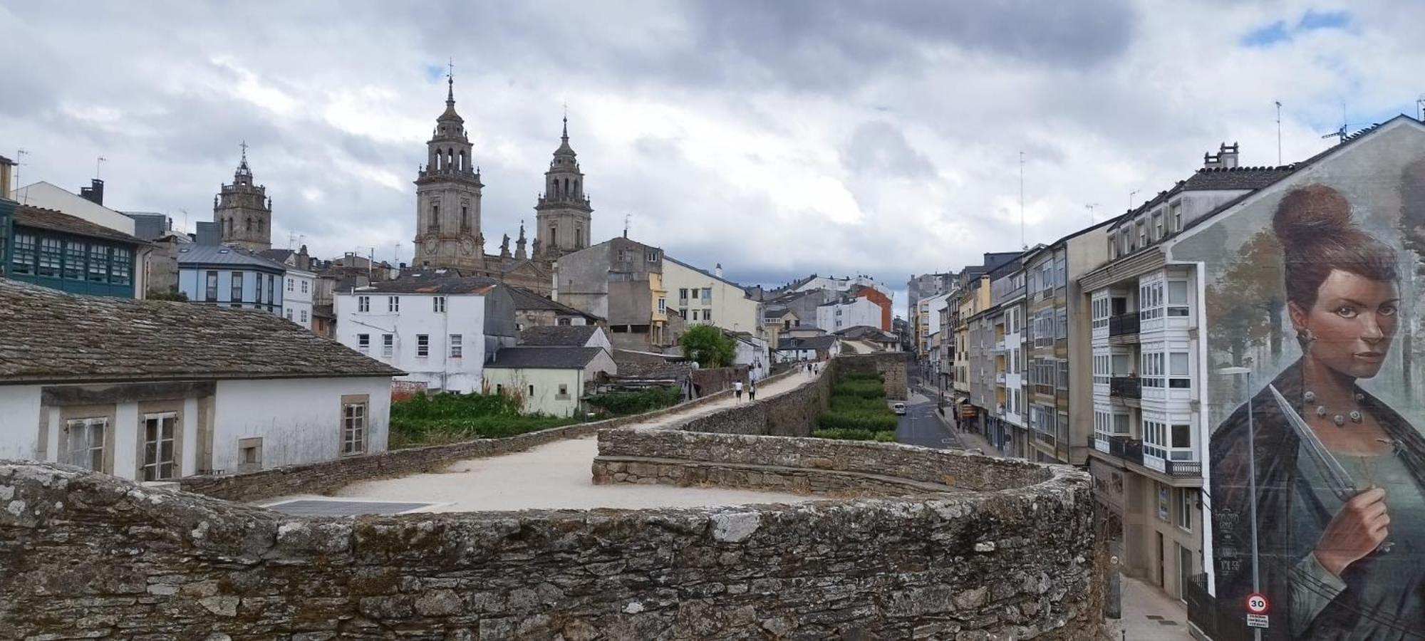 Hostal Alba Lugo Eksteriør billede